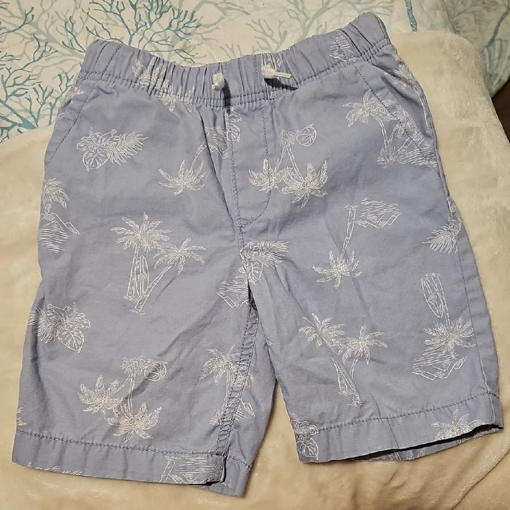 OshKosh B'gosh Light Blue Tropical Print Men's Shorts